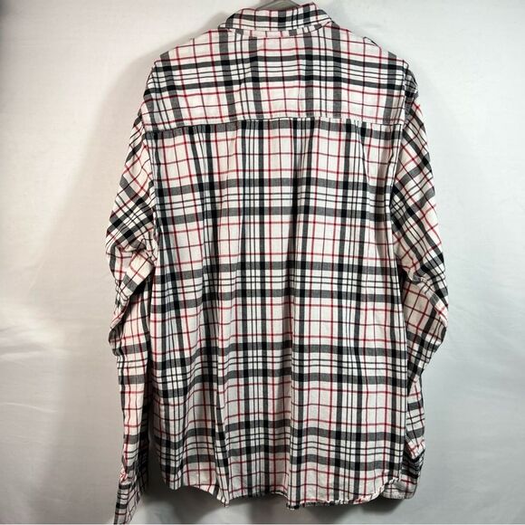 Men's Akdmks Plaid Button-Up Long Sleeve Shirt 0630 - Picture 12 of 14